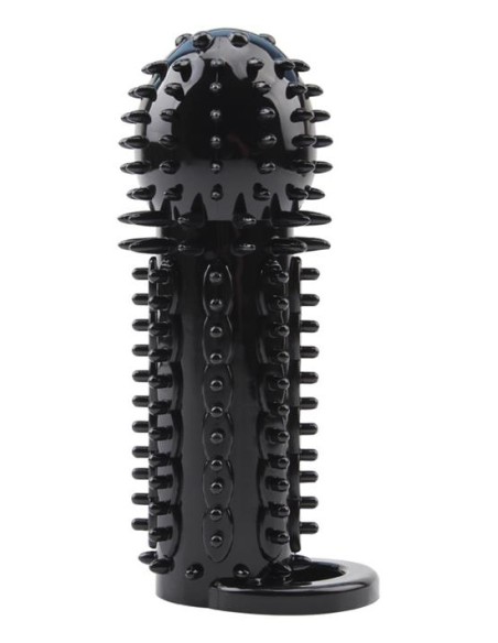 Gaine de pénis Nubby 14.5 x 4.8cm Noire
