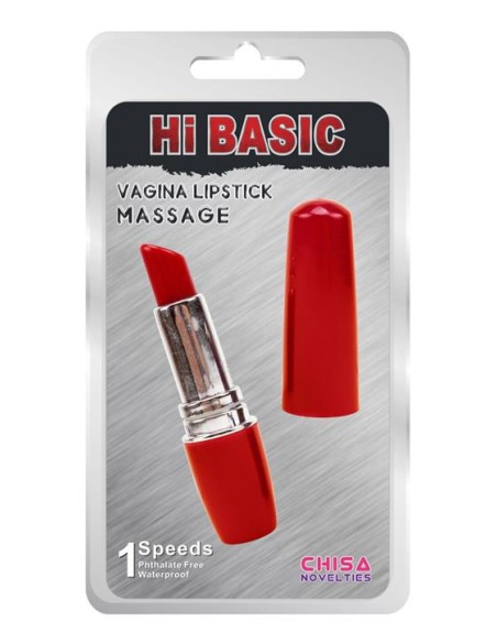 Vibro Lipes 1 Vitesse Rouge