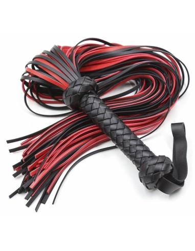 Martinet Lofy Whip 65cm Noir-Rouge