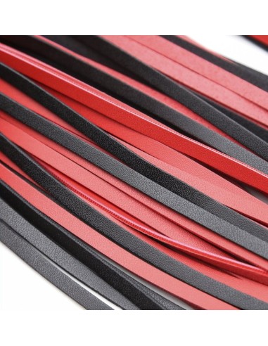 Martinet Lofy Whip 65cm Noir-Rouge