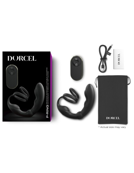 Cockring Plug Vibrant P-Ring Dorcel 9 x 3.7cm