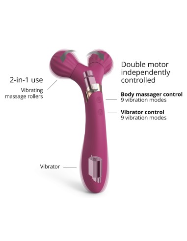 Stimulateur Double Fonction Fireball Love To Love Rose