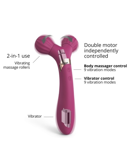 Stimulateur Double Fonction Fireball Love To Love Rose