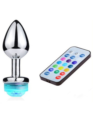 Plug Bijou lumineux LIGHT LED L 8 x 4cm