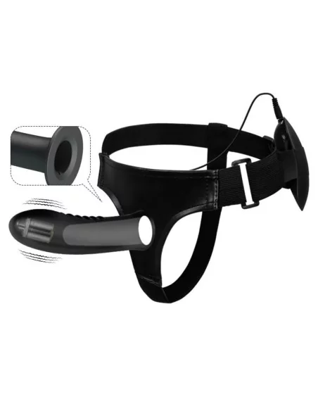 Gode ceinture vibrant Myron 18.5 x 4.8cm Gode ceinture vibrant Myron 18.5 x 4.8cm