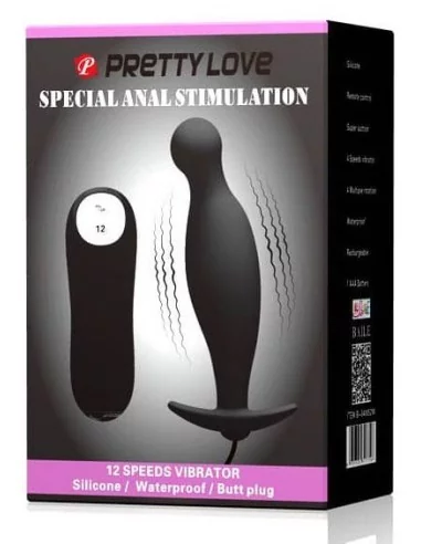 Plug avec vibrations Pretty Love 11 x 2.8cm