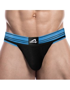 Jockstrap Rugby Noir-Bleu