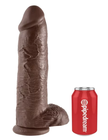 Gros gode King Cock 26 x 7.8 cm Brown Gros gode King Cock 26 x 7.8 cm Brown