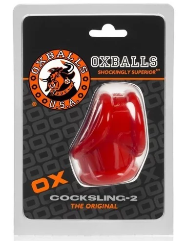 Ballstretcher Cocksling-2 Rouge