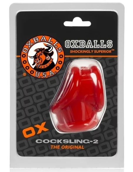 Ballstretcher Cocksling-2 Rouge Ballstretcher Cocksling-2 Rouge