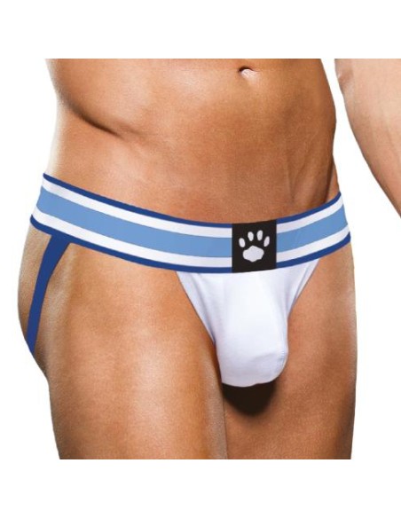 Jockstrap Jock Prowler Blanc-Bleu