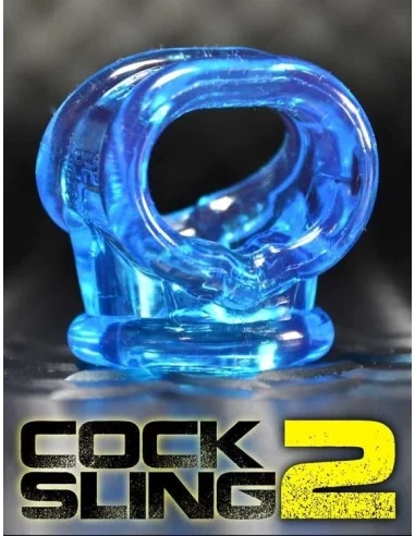 Ballstretcher Cocksling-2 Bleu Ice