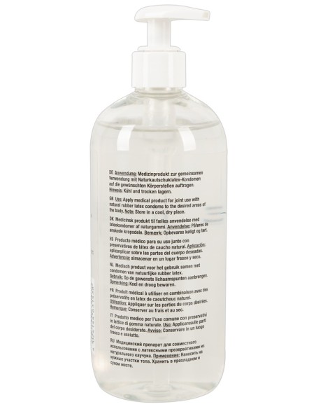 Lubrifiant Eau Anal Just Glide 500ml