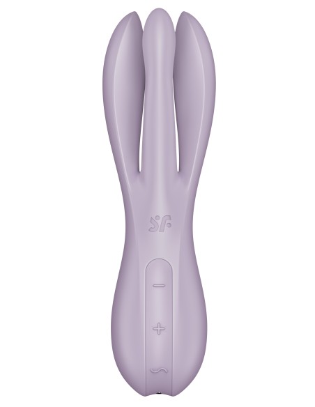 Stimulateur de clitoris vibrant Threesome 2 Satisfyer Violet