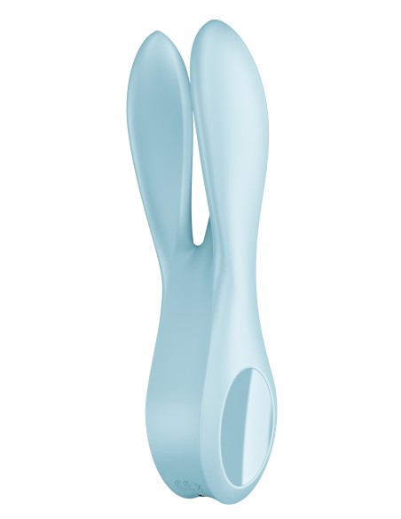 Stimulateur de clitoris vibrant Threesome 1 Satisfyer Bleu