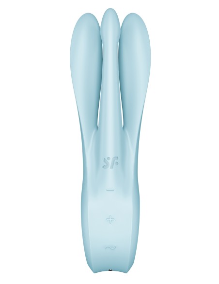 Stimulateur de clitoris vibrant Threesome 1 Satisfyer Bleu