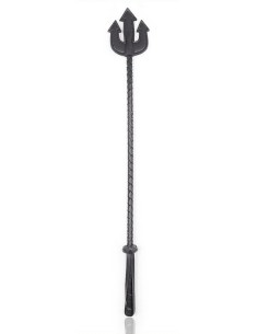 Cravache Trident 65cm Noire