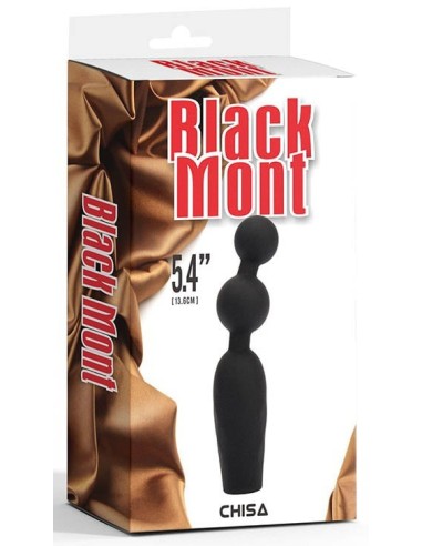 Vibro Booty Black Mont 7 x 2.9cm