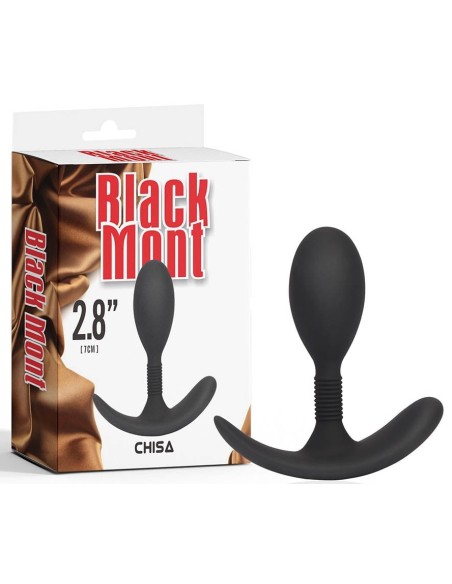 Plug anal Play Black Mont S 7.5 x 2.5cm Plug anal Play Black Mont S 7.5 x 2.5cm