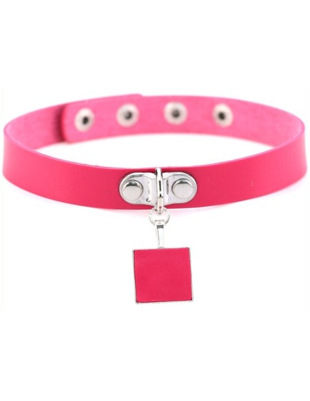 Ras de cou Square Neck Rose