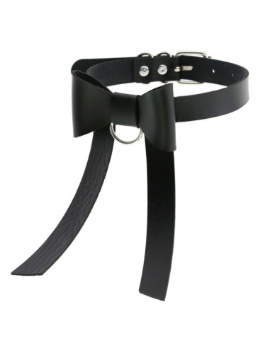 Ras de cou Bow Night Noir