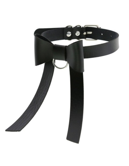 Ras de cou Bow Night Noir