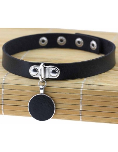 Ras de cou Round Moon Noir