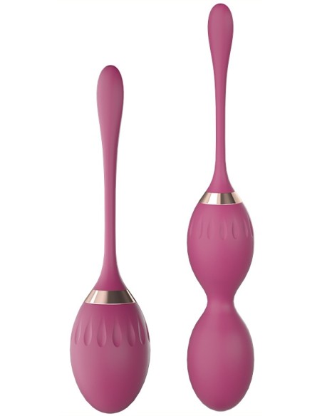 Duo de 2 Boules de Geisha We Love Violet