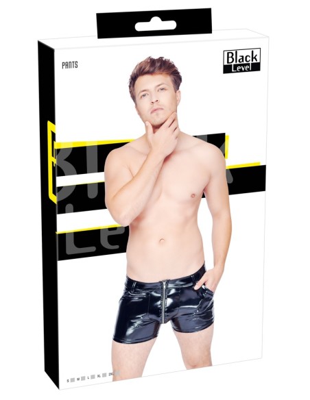 Short VINYL BOUNT Noir