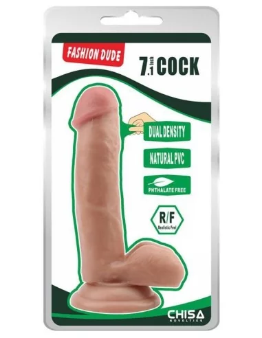 Dildo Fashion Dude avec ventouse 14.5 x 4cm