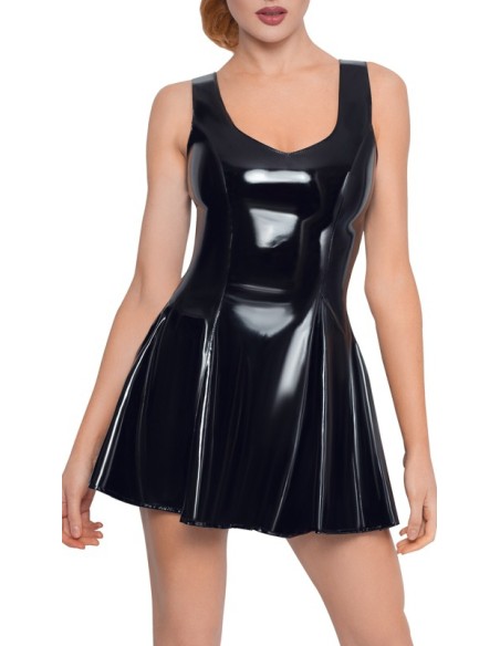 Robe Vinyl Dress Kurt Noire