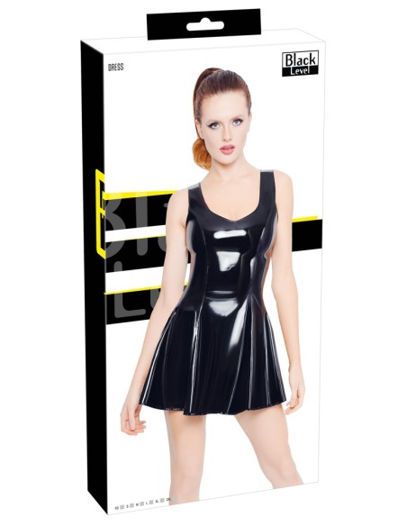 Robe Vinyl Dress Kurt Noire