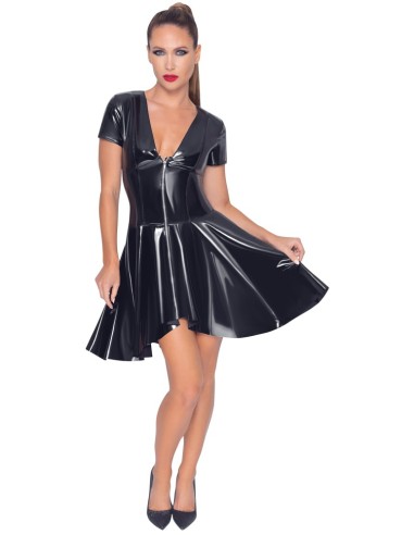Robe Vinyl Dress Fripon Noire