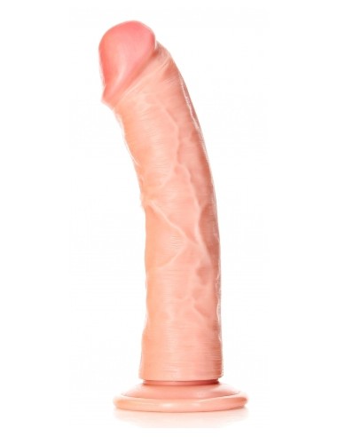 Gode réaliste Ventouse Curved RealRock 20 x 4.6cm