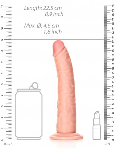 Gode réaliste Slim RealRock 20 x 4.6cm