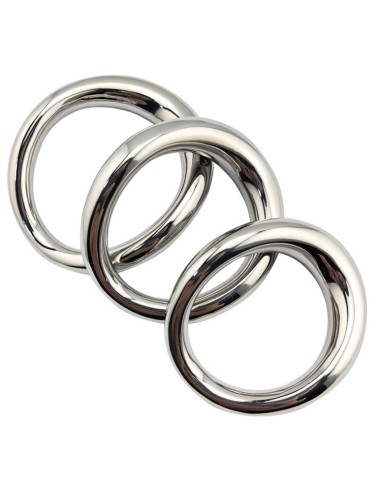 Cockring en métal Curved Steel
