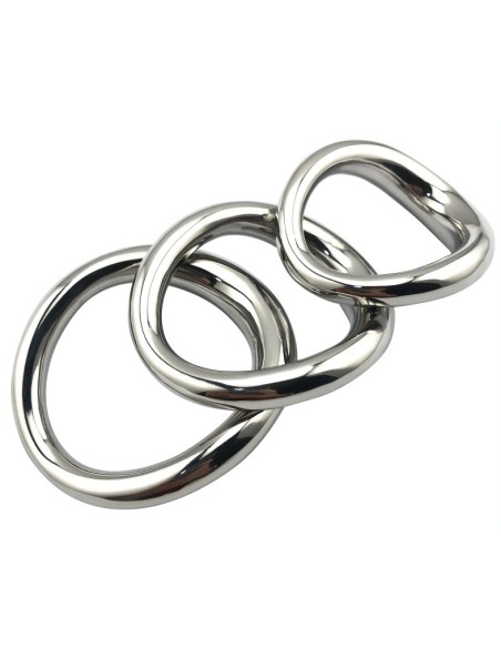 Cockring en métal Curved Steel