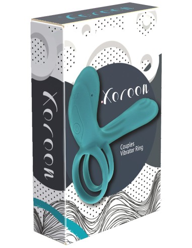 Cockring avec étui vibrant Vibrator Green 10 x 2.8cm