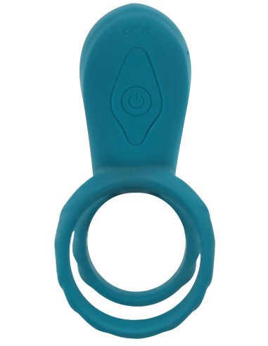 Cockring avec étui vibrant Vibrator Green 10 x 2.8cm