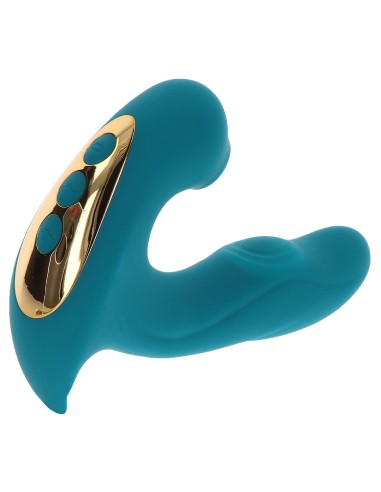 Stimulateur de clitoris et point G Eternal 15cm Turquoise