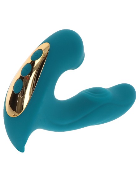 Stimulateur de clitoris et point G Eternal 15cm Turquoise