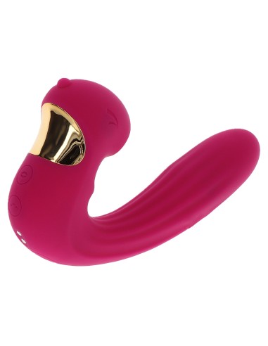 Stimulateur de clitoris et point G Celestial 15cm Violet