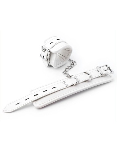 Menottes de chevilles Cuff Bomb Blanches