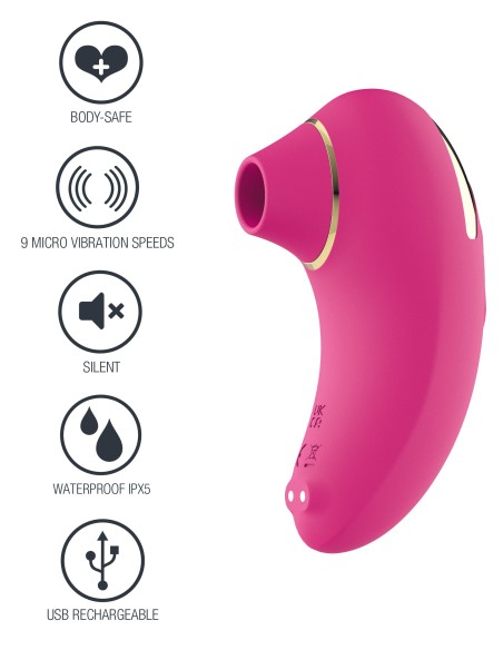 Stimulateur de clitoris Infinite Love Rose Stimulateur de clitoris Infinite Love Rose