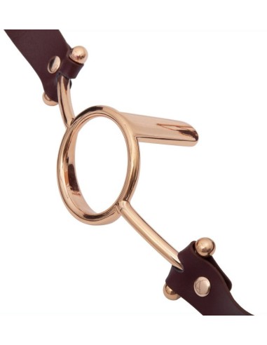 Bâillon O Tongue Bordeaux