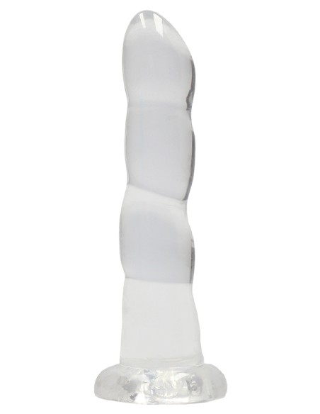 Gode Twist Crystal RealRock 16 x 4cm Transparent