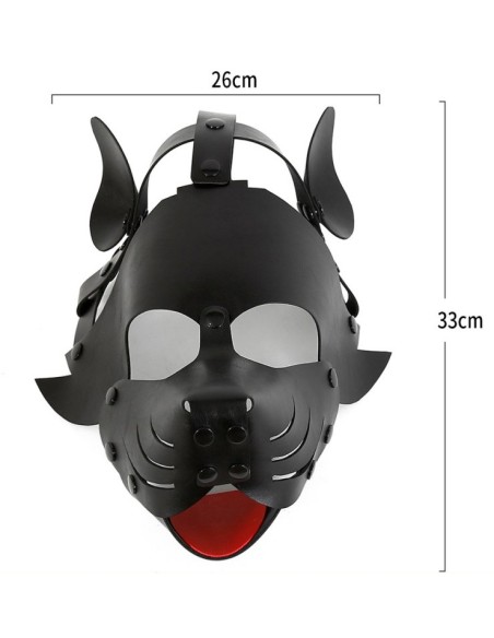 Masque Dog Pup Noir Masque Dog Pup Noir