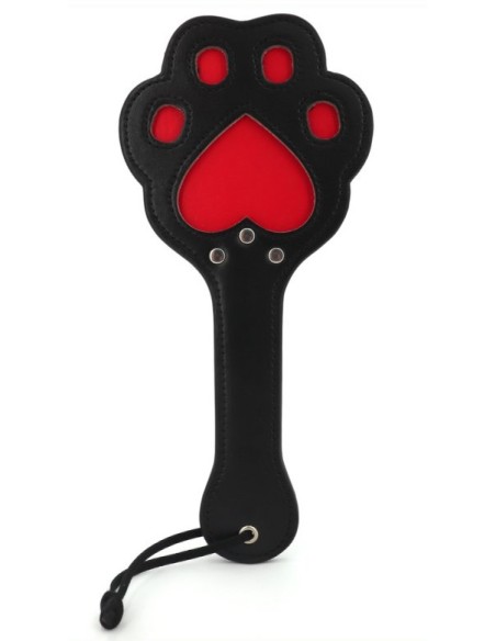 Paddle Patte 28 x 13cm Noir-Rouge Paddle Patte 28 x 13cm Noir-Rouge