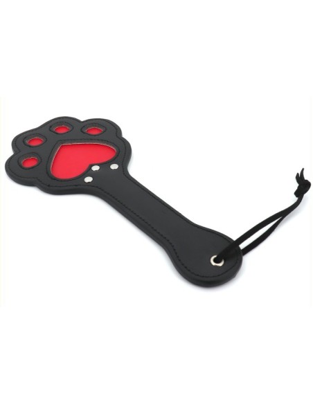Paddle Patte 28 x 13cm Noir-Rouge Paddle Patte 28 x 13cm Noir-Rouge