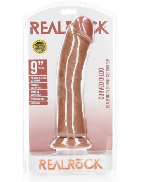 Gode réaliste Curved Strong 23 x 5.5cm Latino